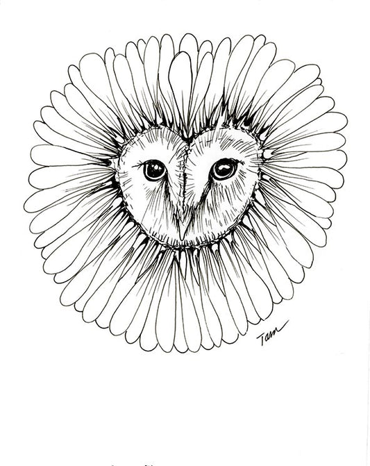 21/100 Sunflower Owl