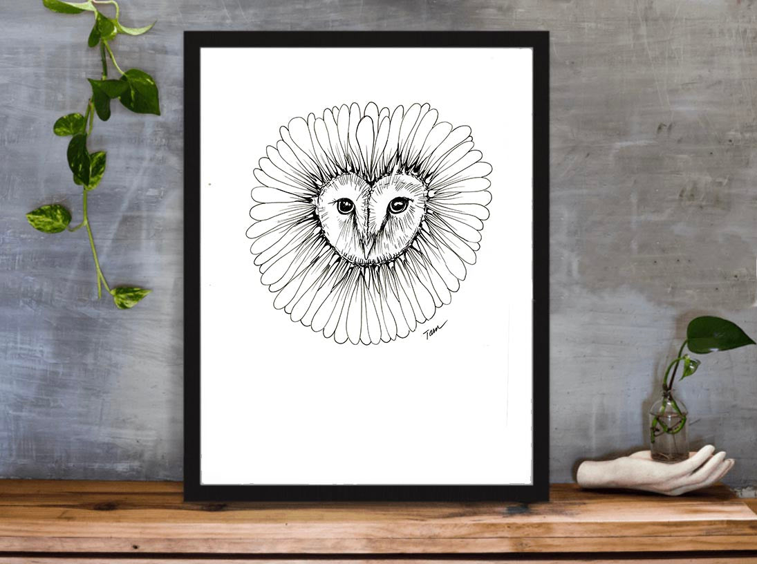 21/100 Sunflower Owl