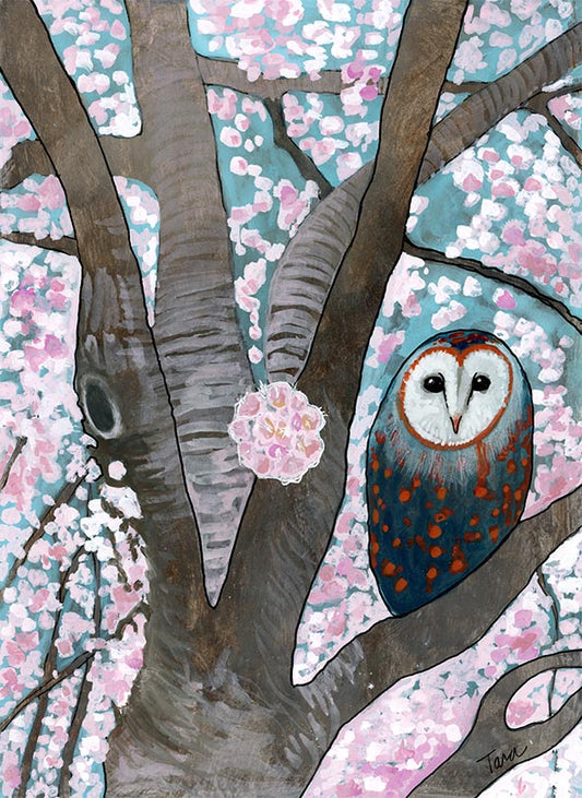 47/100 Sakura Owl