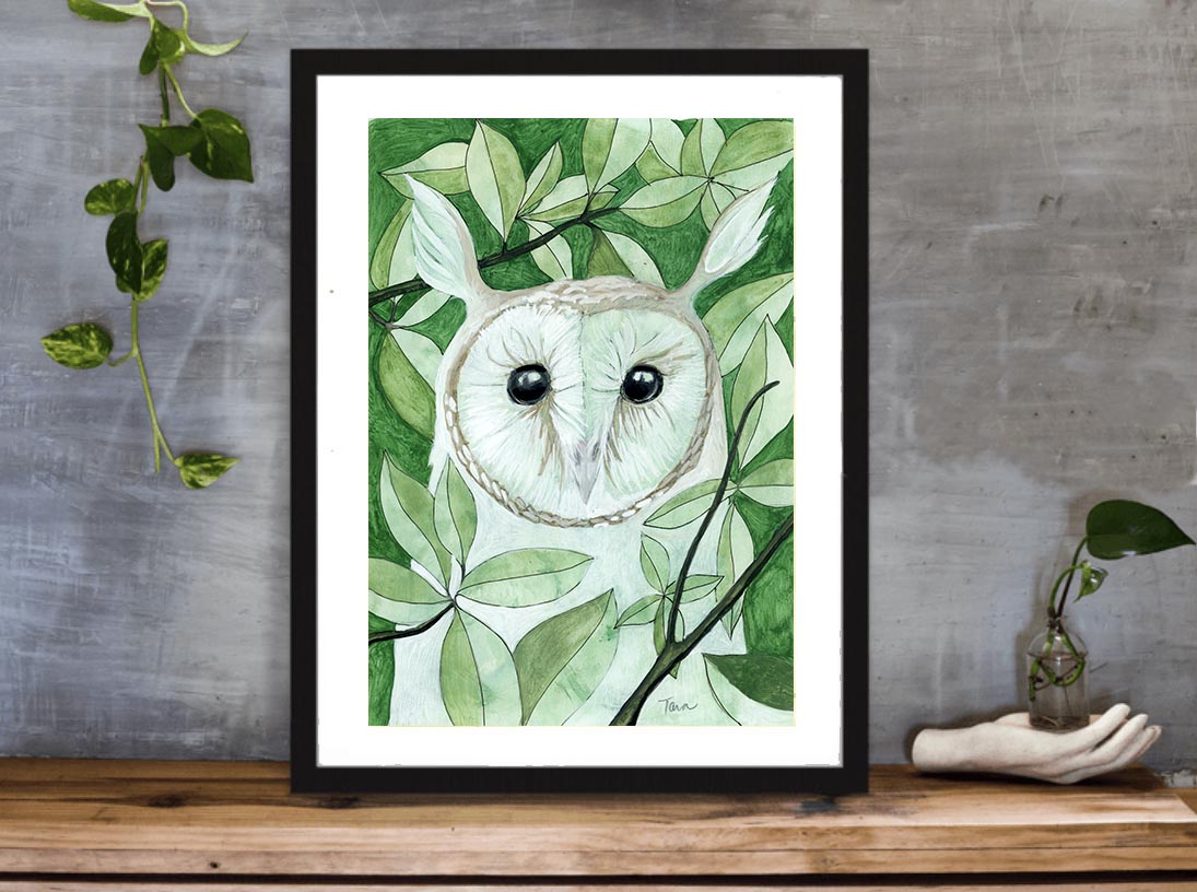 OWL PRINT 60/100 Shrek Owl