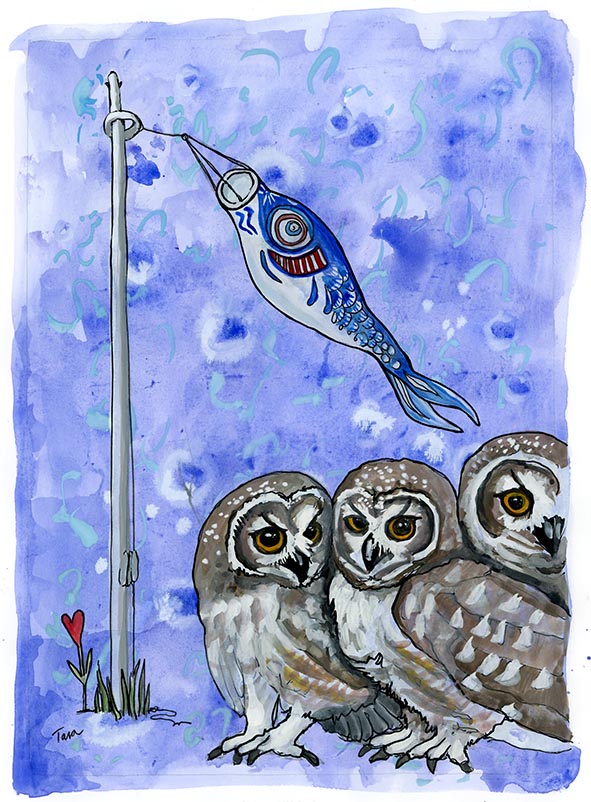 72/100 Parliament Of Owls