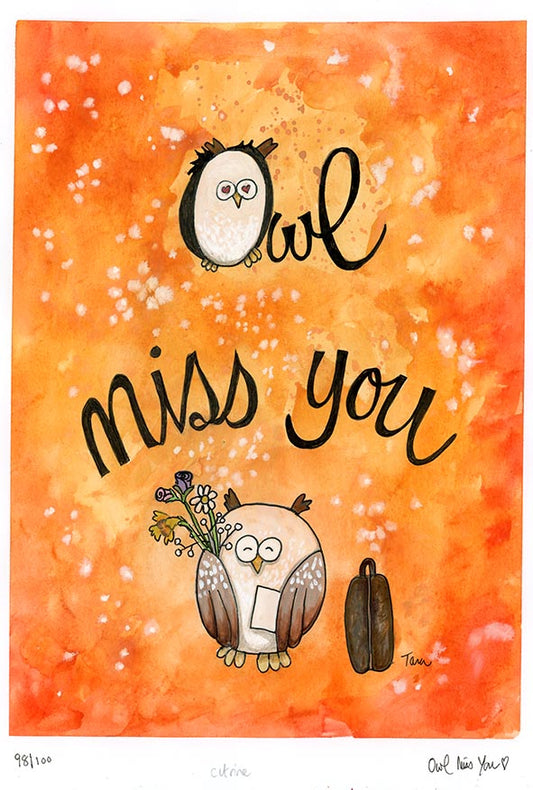 98/100 Owl Miss You