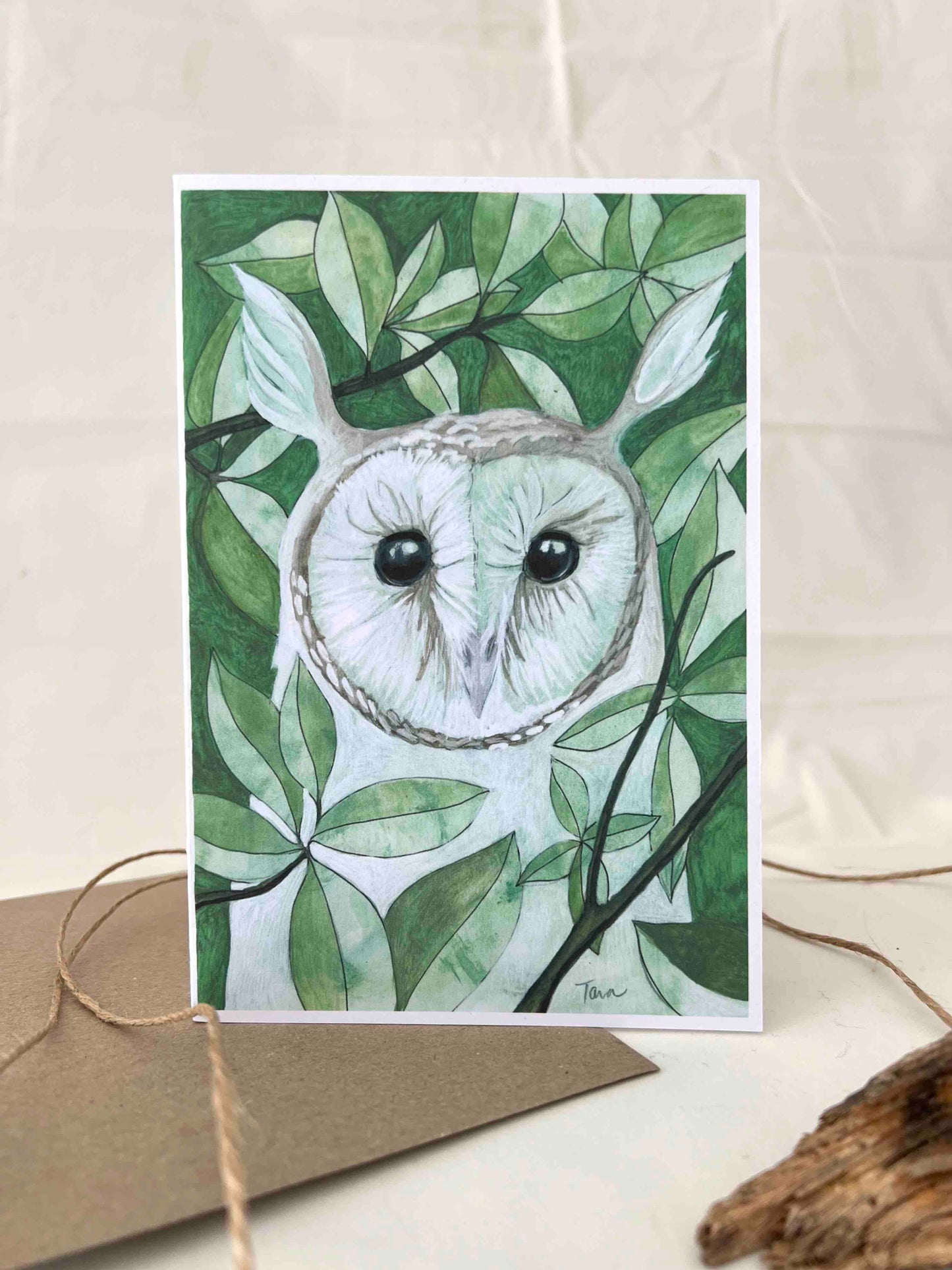 Shrek Owl Greeting Card