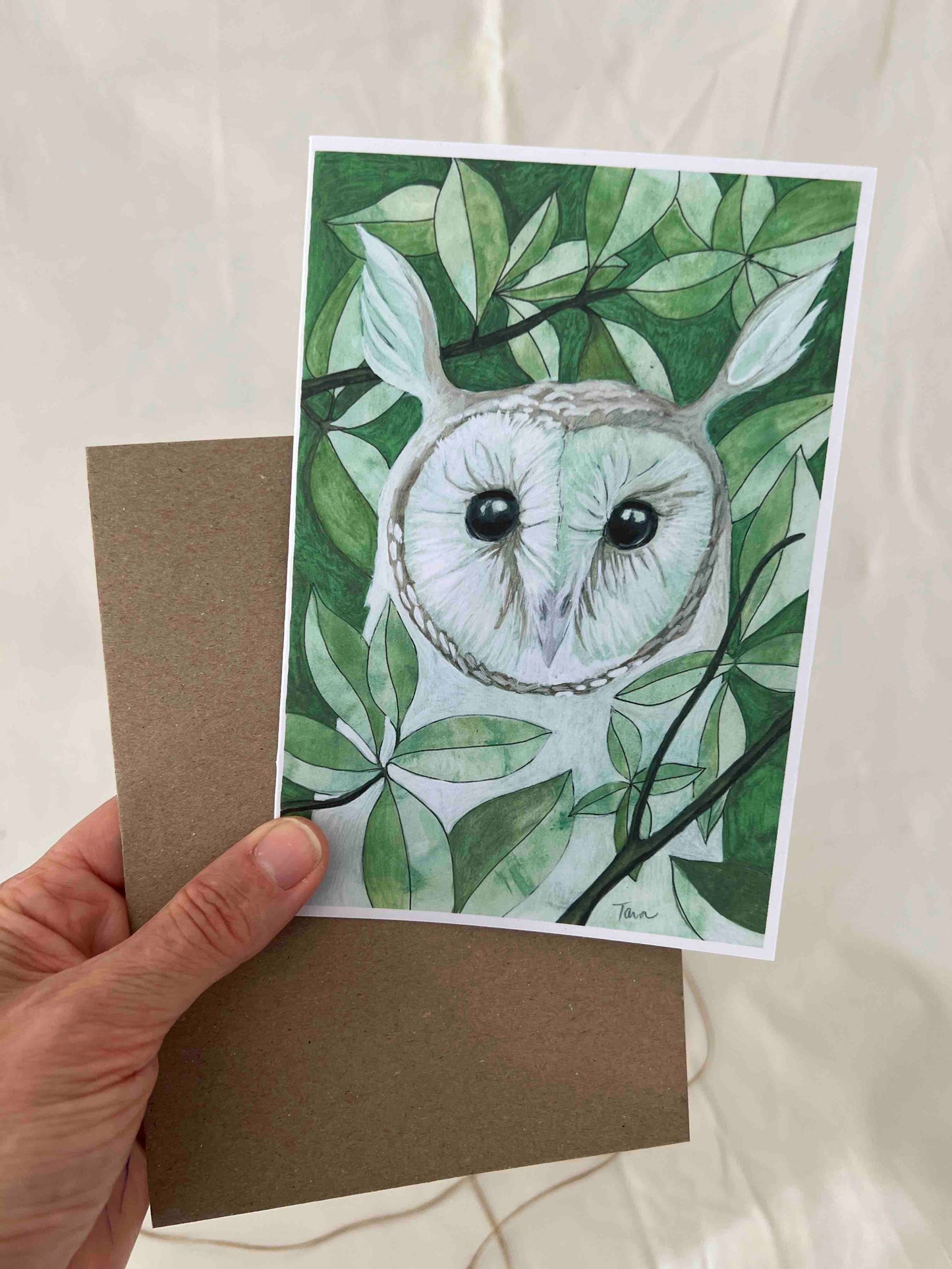 Shrek Owl Greeting Card