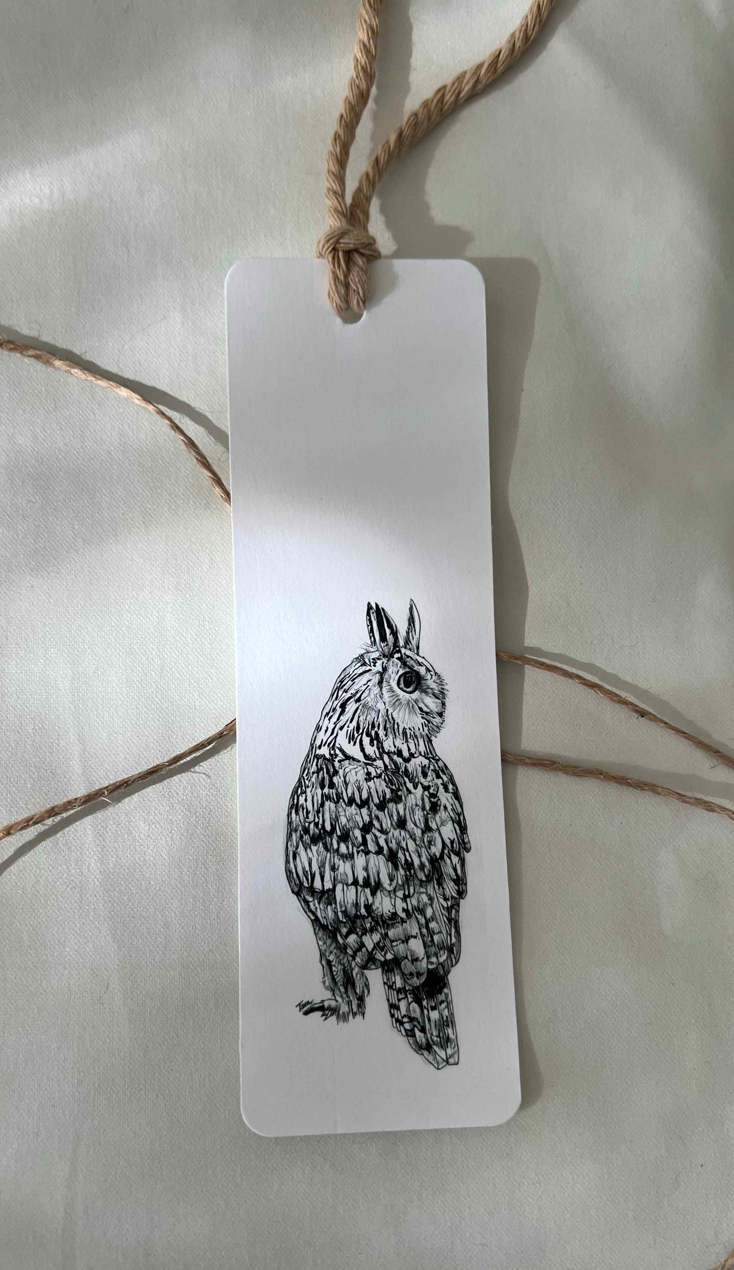 Siberian Eagle Owl Book mark