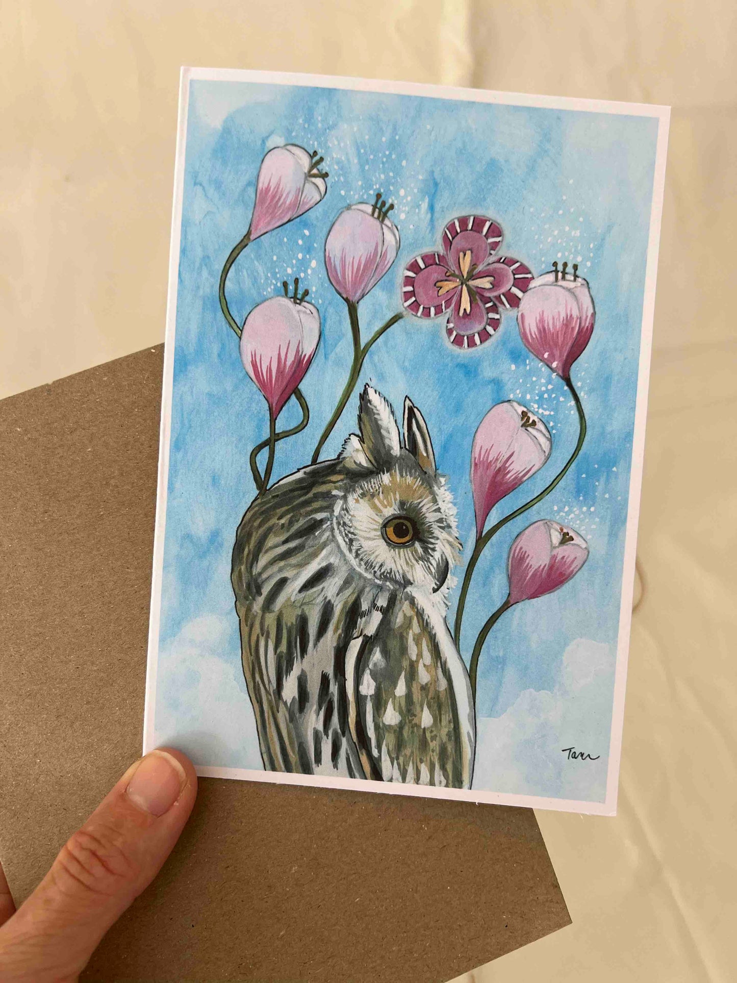 Spirit Owl Greeting Card